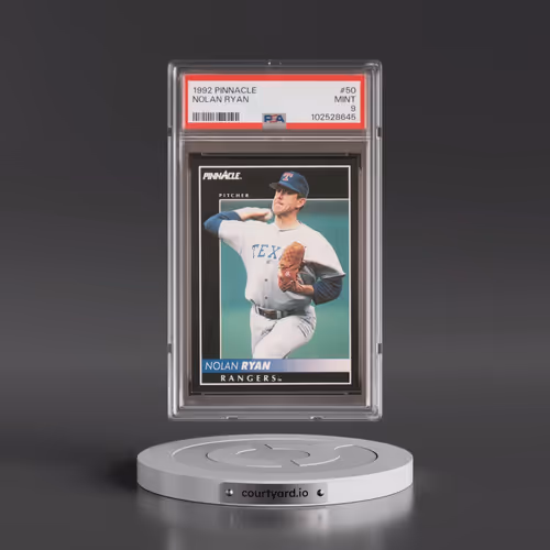1992 Pinnacle #50 Nolan Ryan (PSA 9 MINT)