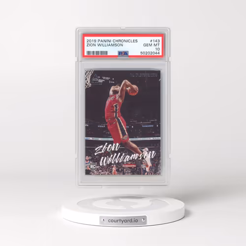 2019 Panini Chronicles #143 Zion Williamson (PSA 10 GEM MINT)