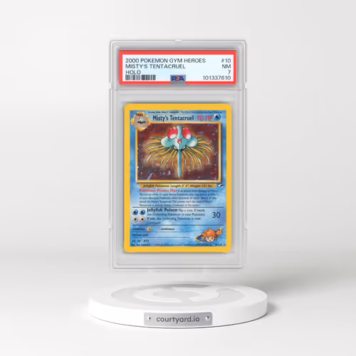 2000 Pokémon Gym Heroes #10 Misty's Tentacruel - Holo (PSA 7 NM)