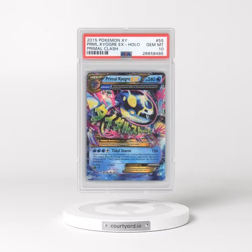 2015 Pokémon XY Primal Clash #55 Primal Kyogre EX - Holo (PSA 10 GEM MINT)