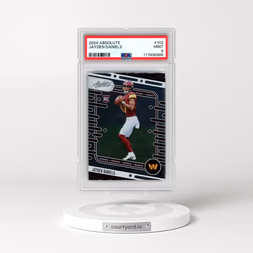 2024 Panini Absolute #102 Jayden Daniels (PSA 9 MINT)