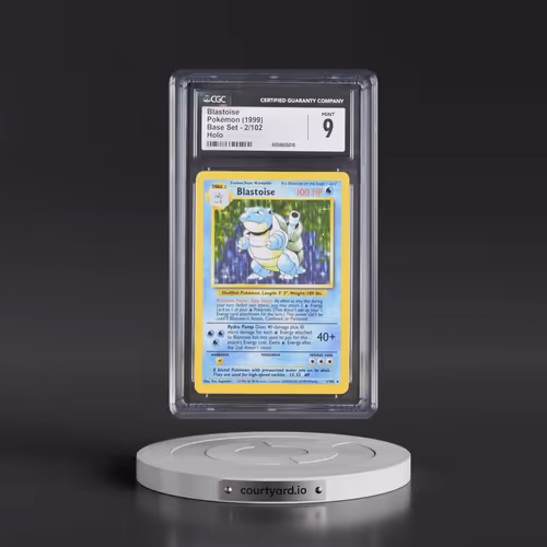 1999 Base Set #2/102 Blastoise - Holo (CGC 9 MINT)