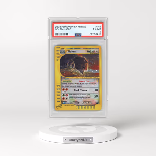 2003 Pokémon Skyridge #148 Golem - Holo (PSA 6 EX-MT)