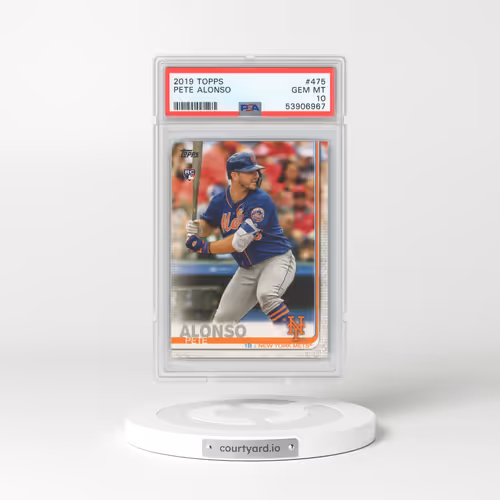 2019 Topps #475 Pete Alonso (PSA 10 GEM MINT)