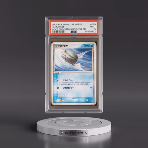 2004 Pokémon Rocket Gang Strikes Back #029 Remoraid - 1st Edition (PSA 9 MINT)