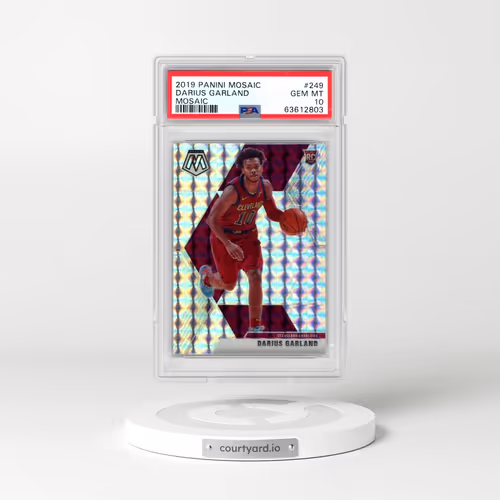 2019 Panini Mosaic #249 Darius Garland - Mosaic (PSA 10 GEM MINT)