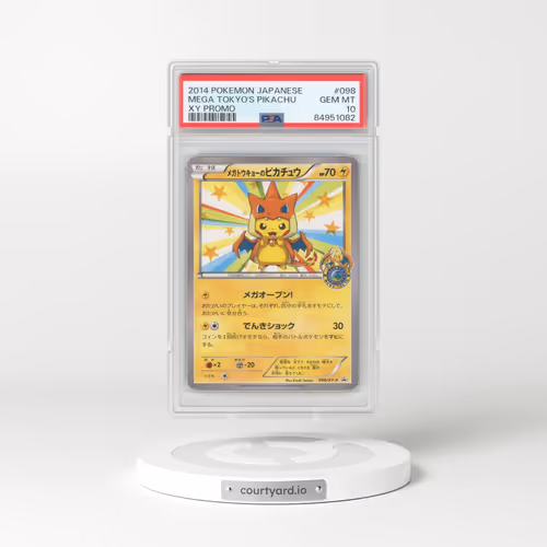 2014 Japanese XY Promos #98 Mega Tokyo's Pikachu (PSA 10 GEM MINT)