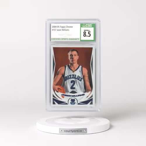 2004 Topps Chrome #157 Jason Williams (CSG 8.5 NM-MT+)