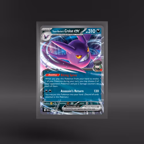 Destined Rivals #122/182 Team Rocket's Crobat ex