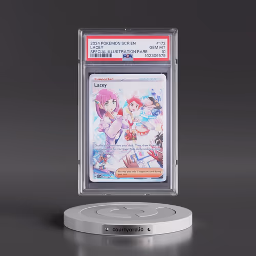 2024 Pokémon Scr EN-Stellar Crown #172 Lacey - Special Illustration Rare (PSA 10 GEM MINT)