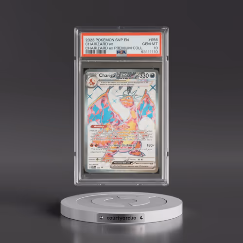 2023 Pokémon Svp EN-SV Black Star Promo #056 Charizard EX - Holo Charizard EX Premium Collection (PS