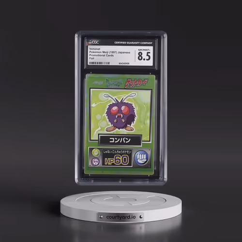 1997 Promotional Cards (1997 Type.HP.Hand Symbol) Venonat - Foil (CGC 8.5 NM-MT+)
