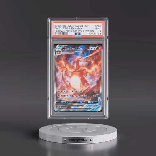 2022 Pokémon Swsh Black Star Promo #261 Charizard Vmax - Full Art Sword & Shield Ultra-Premium Colle