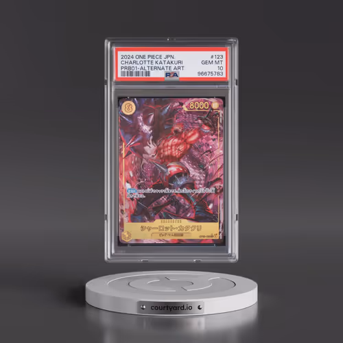 2024 One Piece Japanese PRB01-Premium Booster -One Piece Card the Best #123 Charlotte Katakuri - Alt