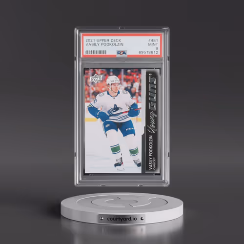 2021-2022 Upper Deck #481 Vasily Podkolzin (PSA 9 MINT)