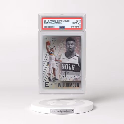 2019 Panini Chronicles #210 Zion Williamson (PSA 10 GEM MINT)