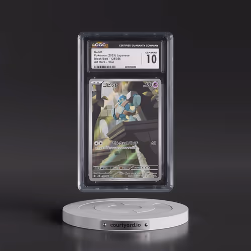 2025 Black Bolt - sv11B #128/086 Golett - Art Rare Holo (CGC 10 GEM MINT)