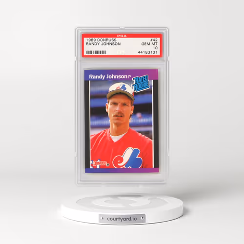1989 Donruss #42 Randy Johnson (PSA 10 GEM MINT)