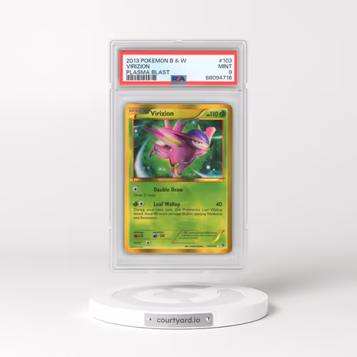 2013 Pokémon Black & White Plasma Blast #103 Virizion (PSA 9 MINT)