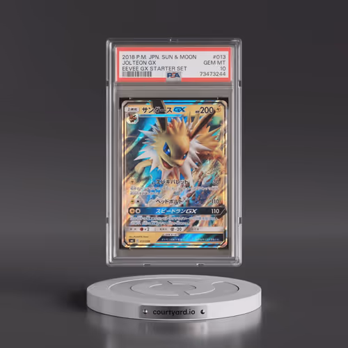 2018 Pokémon Sun & Moon Eevee GX Starter Set #013 Jolteon GX - Holo (PSA 10 GEM MINT)