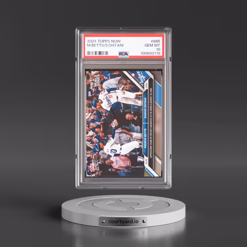 2024 Topps Now #865 Mookie Betts/Shohei Ohtani (PSA 10 GEM MINT)