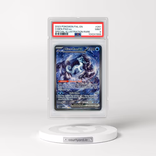 2023 Pokémon Pal EN-Paldea Evolved #261 Chien-Pao EX - Holo Special Illustration Rare (PSA 9 MINT)