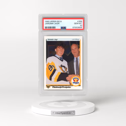 1990 Upper Deck #356 Jaromir Jagr (PSA 10 GEM MINT)