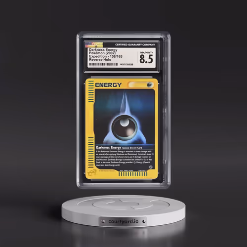 2002 Expedition #158/165 Darkness Energy - Reverse Holo (CGC 8.5 NM-MT+)