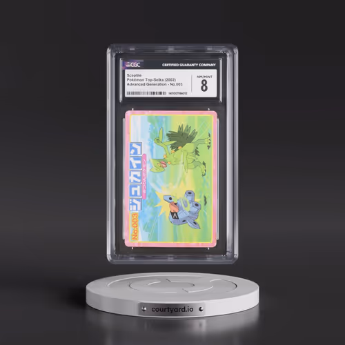 2002 Advanced Generation (Pink Border) #003 Sceptile (CGC 8 NM-MT)