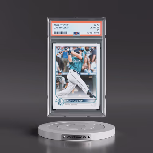 2022 Topps #277 Cal Raleigh (PSA 10 GEM MINT)