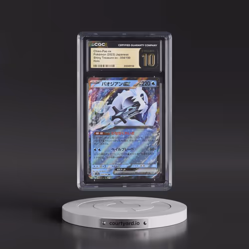 2023 Shiny Treasure ex #054/190 Chien-Pao ex - Holo (CGC 10 PRISTINE)