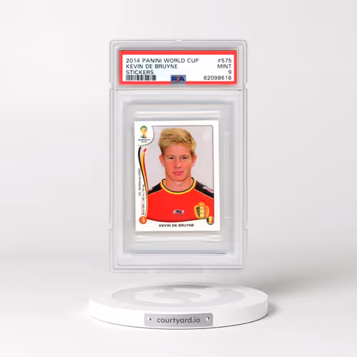 2014 Panini World Cup Stickers #575 Kevin de Bruyne (PSA 9 MINT)
