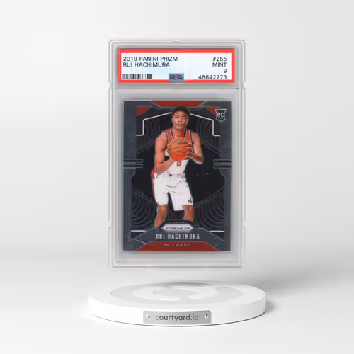 2019 Panini Prizm #255 Rui Hachimura (PSA 9 MINT)