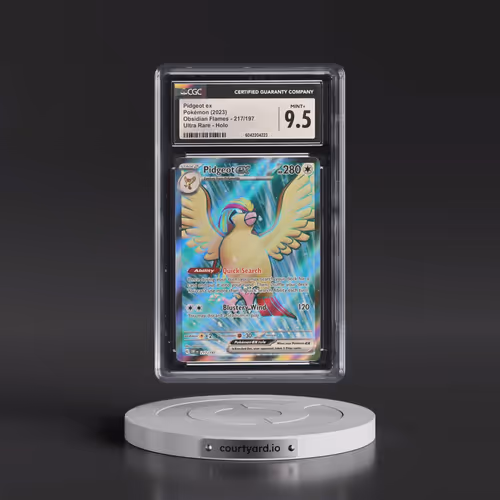 2023 Obsidian Flames - OBF EN #217/197 Pidgeot ex - Ultra Rare Holo (CGC 9.5 MINT+)