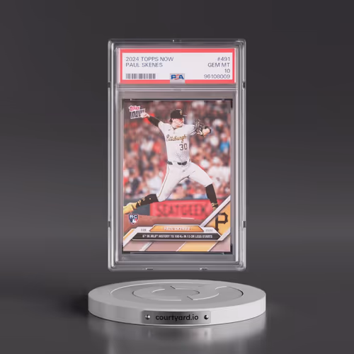 2024 Topps Now #491 Paul Skenes (PSA 10 GEM MINT)
