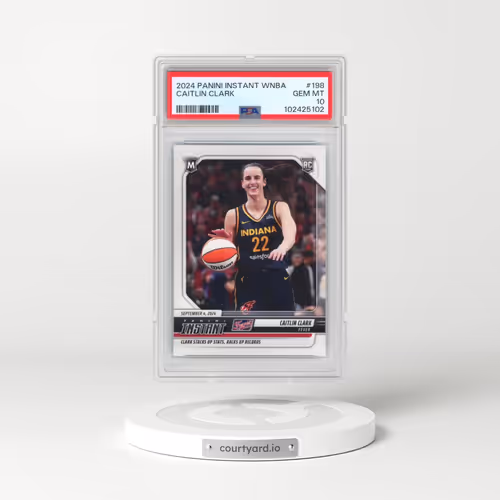 2024 Panini Instant WNBA #198 Caitlin Clark (PSA 10 GEM MINT)