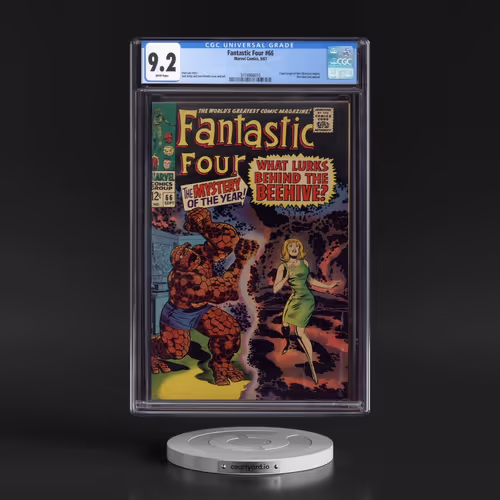 Fantastic Four #66 CGC 9.2 White Pages (Marvel Comics, 9/67)