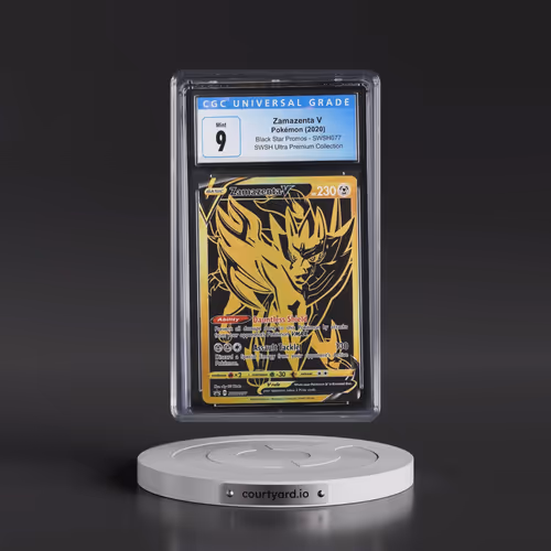 2017 Black Star Promos - Sword & Shield #SWSH077 Zamazenta V - Holo Ultra Premium Collection (CGC 9