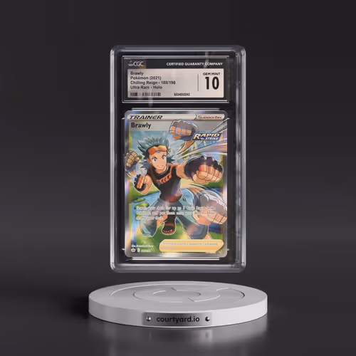 2021 Chilling Reign #188/198 Brawly - Ultra Rare Holo (CGC 10 GEM MINT)