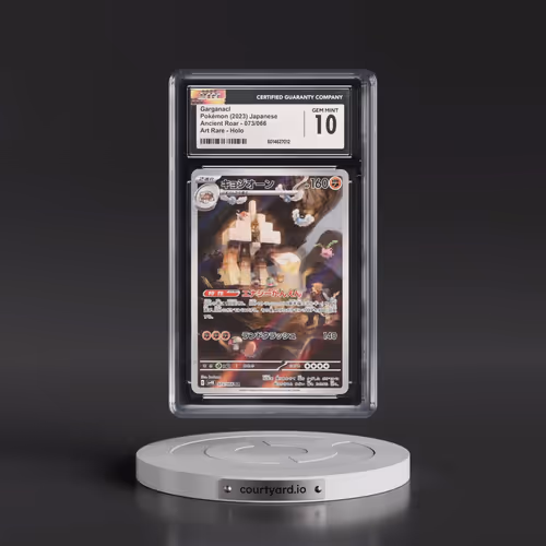 2023 Pokémon Sv4k-Ancient Roar #073 Garganacl - Art Rare (CGC 10 GEM MINT)
