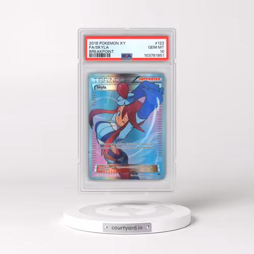 2016 Pokémon XY Breakpoint #122 Skyla - Full Art (PSA 10 GEM MINT)