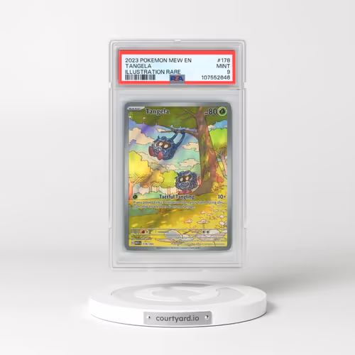 2023 Pokémon Mew EN-151 #178 Tangela - Illustration Rare (PSA 9 MINT)