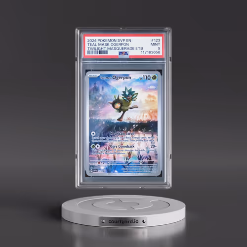2024 Pokémon Svp EN-SV Black Star Promo #123 Teal Mask Ogerpon - Twilight Masquerade Elite Trainer B