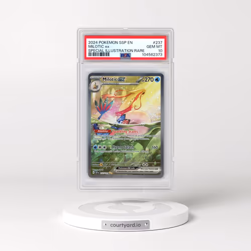 2024 Pokémon Ssp EN-Surging Sparks #237 Milotic EX - Holo Special Illustration Rare (PSA 10 GEM MINT