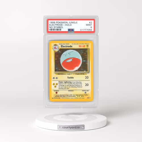 1999 Jungle #2 Electrode - Holo No Set Symbol (PSA 9 MINT)