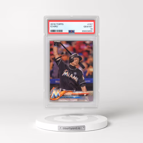 2018 Topps #157 Ichiro (PSA 10 GEM MINT)