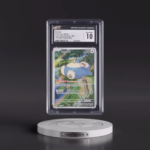 2023 Black Star Promos - Scarlet & Violet SVPEN #051 Snorlax - 151 Elite Trainer Box (Holo) (CGC 10