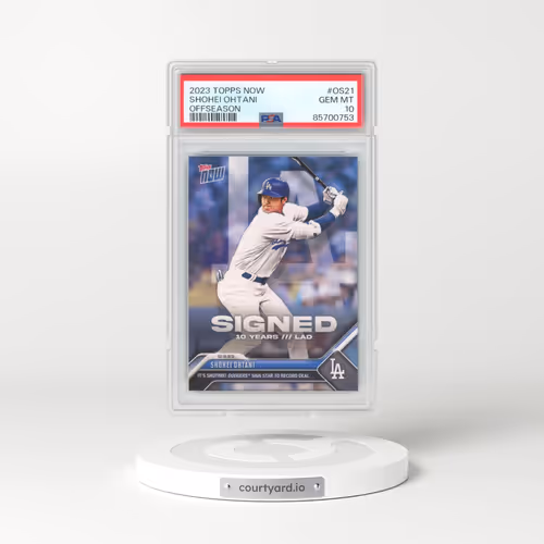 2023 Topps Now Offseason #OS21 Shohei Ohtani (PSA 10 GEM MINT)