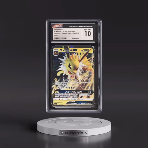 2018 Eevee GX Starter Sets #013/038 Jolteon GX - Holo (CGC 10 GEM MINT)