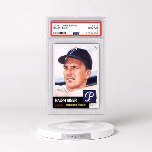 2018 Topps Living #112 Ralph Kiner (PSA 10 GEM MINT)